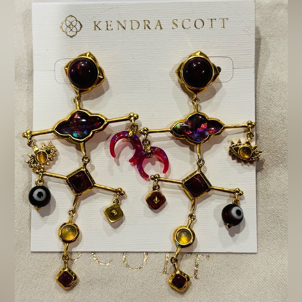 Kendra Scott statement earrings